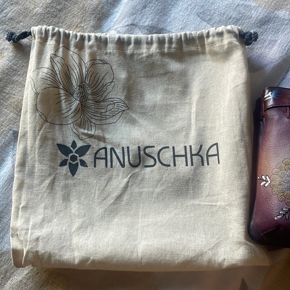 Hand painted cross body/ shoulder purse